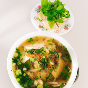 Pho with chicken / Phở gà