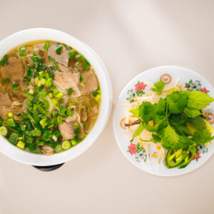 Rare steak / Phở tái