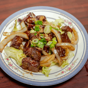 Chunky beef / Bò lúc lắc